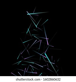 Fast Effect. Motion Neon Light Movement. Flow Light Trail. Neon Element Futuristic Design. Abstract Glowing Lines Movement Concept. Minimal Modern Dynamic 3D Static Effect. Techno Vector illustration.