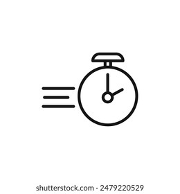 Icono Rápido Express Ideal para Entrega Rápida y Servicios Logísticos
