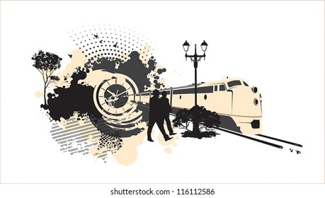 fast express urban view template