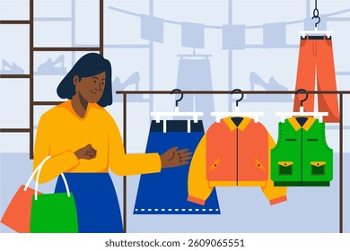 Fast fashion over consumption shopping
