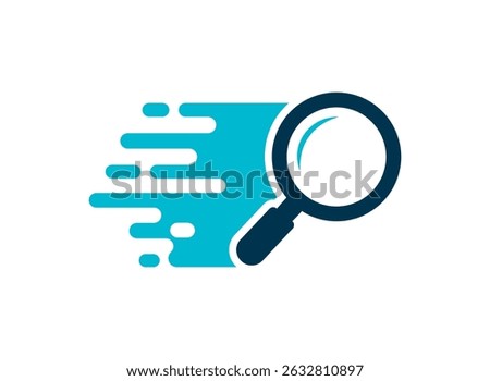 Fast Find Delivery Icon Logo Design Element