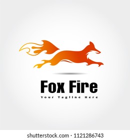 fast fire jump fox logo