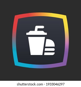 Fast Food - Schaltfläche für das App-Symbol