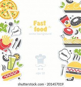 Fast Food Background