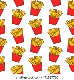 Fast food background