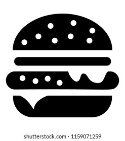 
Fast food burger 
