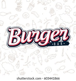 7,121 Burger bar logo Images, Stock Photos & Vectors | Shutterstock