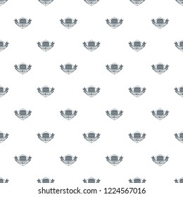 Fast food burger pattern vector seamless repeat for any web design