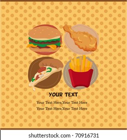 fast food card