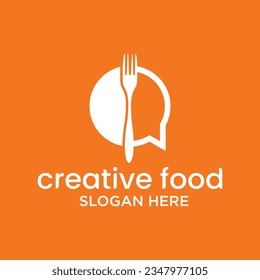 Fast food chef home logo restaurant chef logo design concept Food Restaurant vector