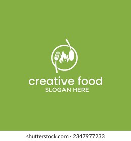 Fast food chef home logo restaurant chef logo design concept Food Restaurant vector