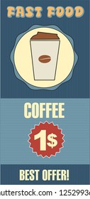 Fast food coffee