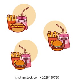 Fast food with combos
