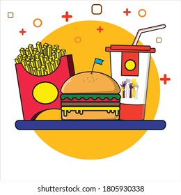 Fast food with combos food Combo