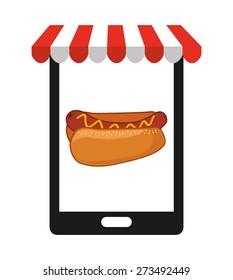 fast food commerce design, vector illustration eps10 graphic 