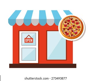 fast food commerce design, vector illustration eps10 graphic 