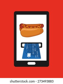 fast food commerce design, vector illustration eps10 graphic 