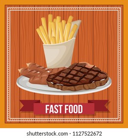 Fast food concept