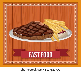 Fast food concept