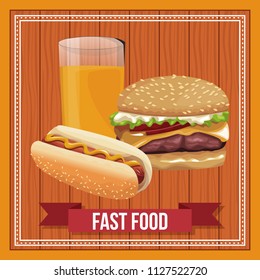 Fast food concept