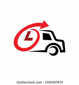 fast food delivery car logo