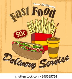 fast food delivery commercial