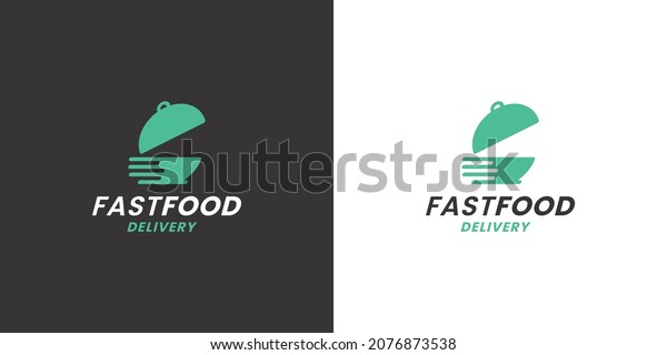 fast food delivery logo design for restaurant and\
delivery company