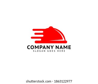 Fast Food Delivery Logo Icon Template Design Vector Illustration