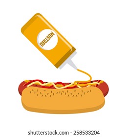 fast food design, vector illustration eps10 graphic 