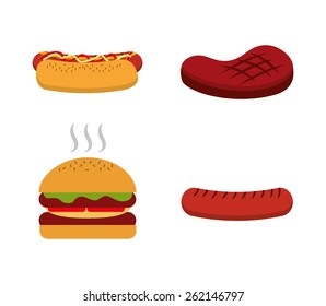 fast food design, vector illustration eps10 graphic 