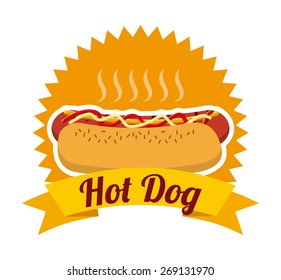 fast food design, vector illustration eps10 graphic