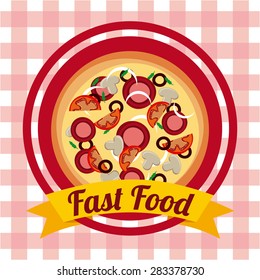 fast food design, vector illustration eps10 graphic 