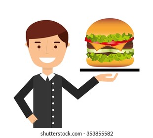 fast food design, vector illustration eps10 graphic 