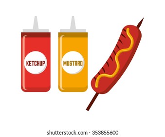 fast food design, vector illustration eps10 graphic 