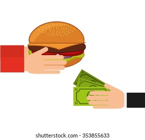 fast food design, vector illustration eps10 graphic 