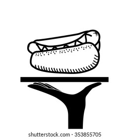 fast food design, vector illustration eps10 graphic 