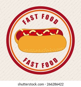 fast food design,vector illustration eps10 graphic