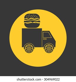 Fast Food digital design, vector illustration 10 eps graphic