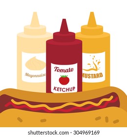 Fast Food digital design, vector illustration 10 eps graphic