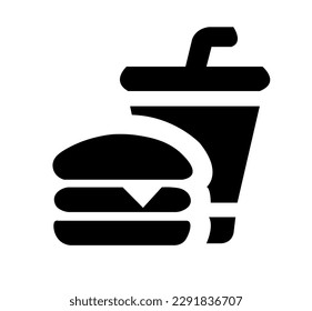 vector de diseño de comida rápida y bebida