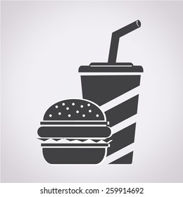 Fast Food Drink Icon 