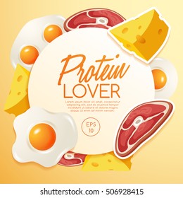 Fast Food Elements : Vector Illustration 