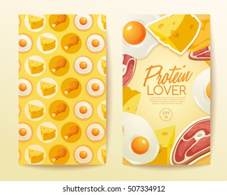 Fast Food Elements : Vector Illustration 