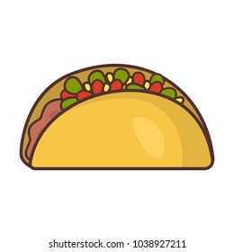 fast food flat icon