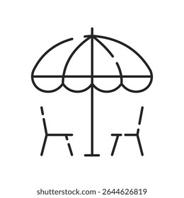 Fast food flat line icon. Burger, fast snacks, sandwich, french fries, hot dog, mexican burrito, pizza vector illustrations.  Thin signs for restaurant menu.