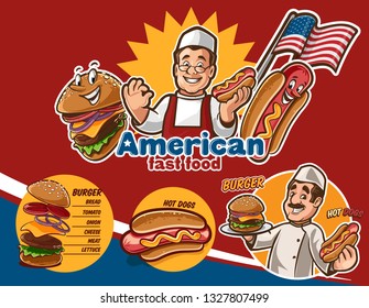 fast food graphic