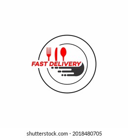Fast food home delivery, smart phone, design.  food and online shopping, vector design and illustration stock illustration