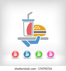 Fast food icon