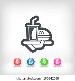 Fast food icon