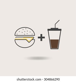 Fast food icon